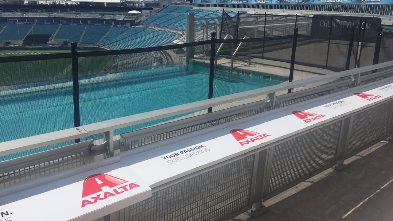 No swimming pool in the Jaguars' new stadium? 