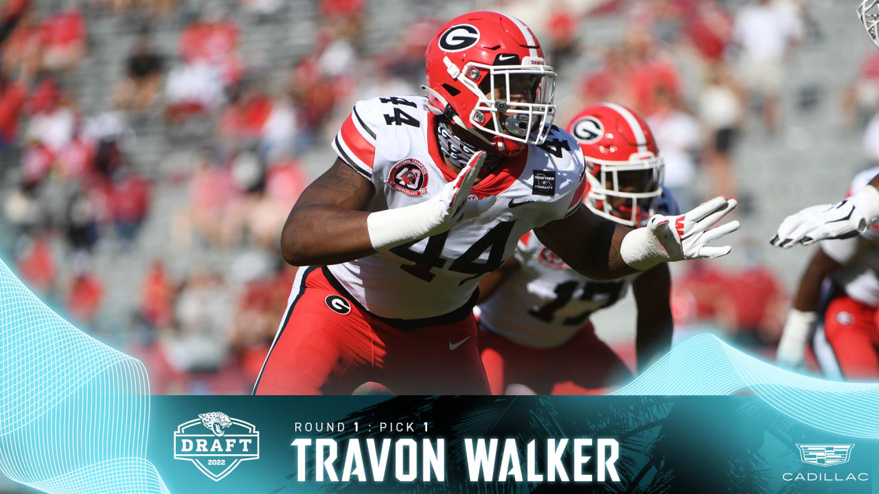 2022 Jaguars NFL Draft Central; Travon Walker picked No 1 overall