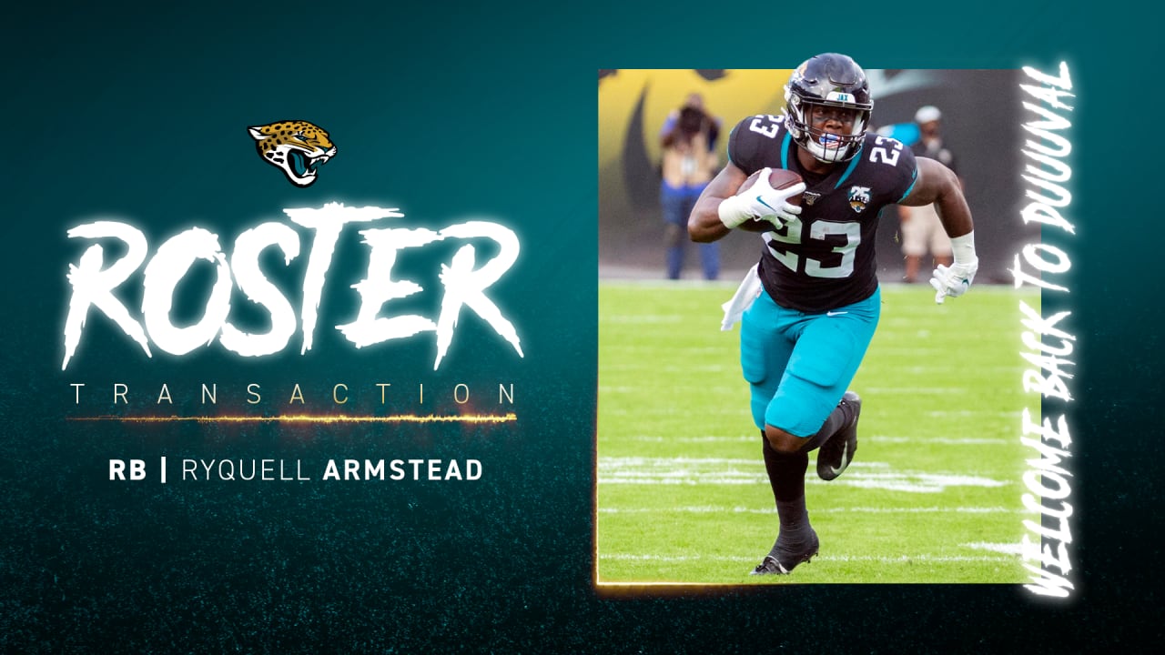 Roster Moves: Jaguars sign RB Ryquell Armstead to active roster