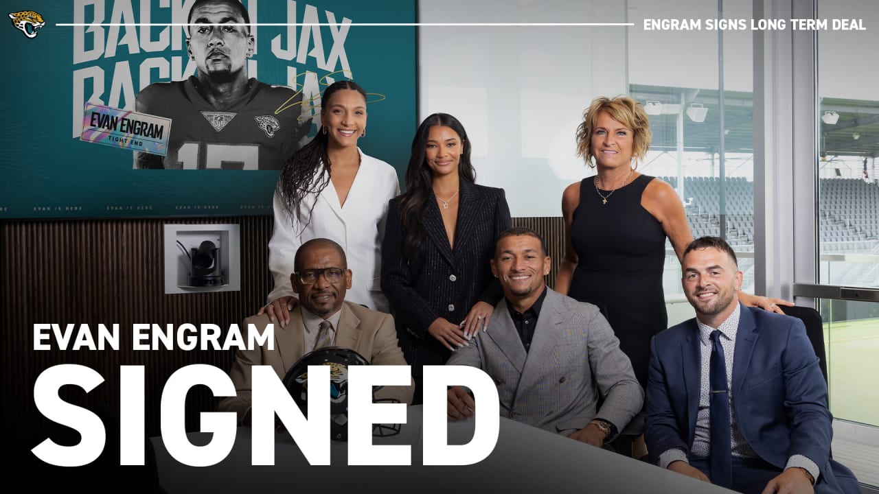 "I'm blessed to be a Jaguar." Evan Engram Signs LongTerm Contract