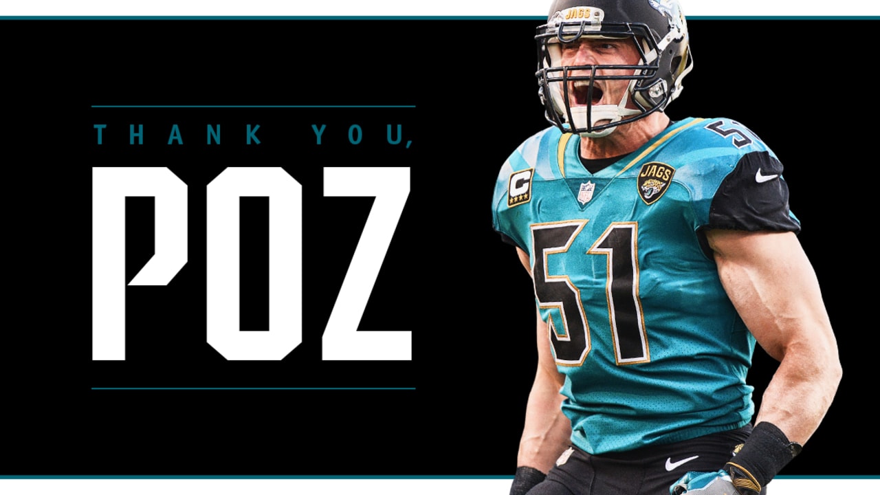 Jacksonville Jaguars - Paul Posluszny earned his highest Pro Football Focus  run defense grade of the season against the Texans. Can he top it against  his former team this Sunday? This &