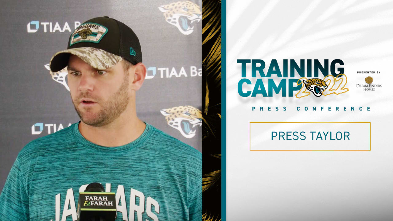 Taylor "We've seen a lot of different defensive schemes" Press