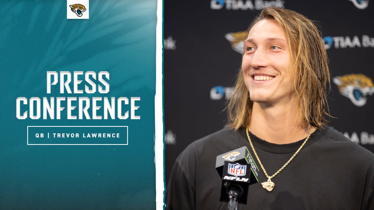 Trevor Lawrence "Battling through the adversity was awesome." Press Conference Jacksonville