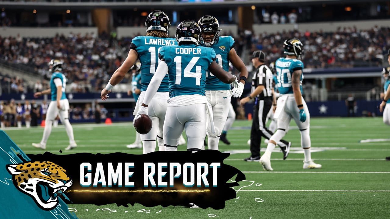 Game report: Jaguars 34, Cowboys 14