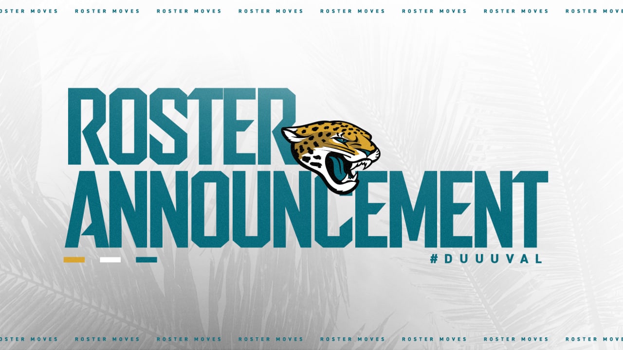 Jaguars Announce Three Roster Moves 