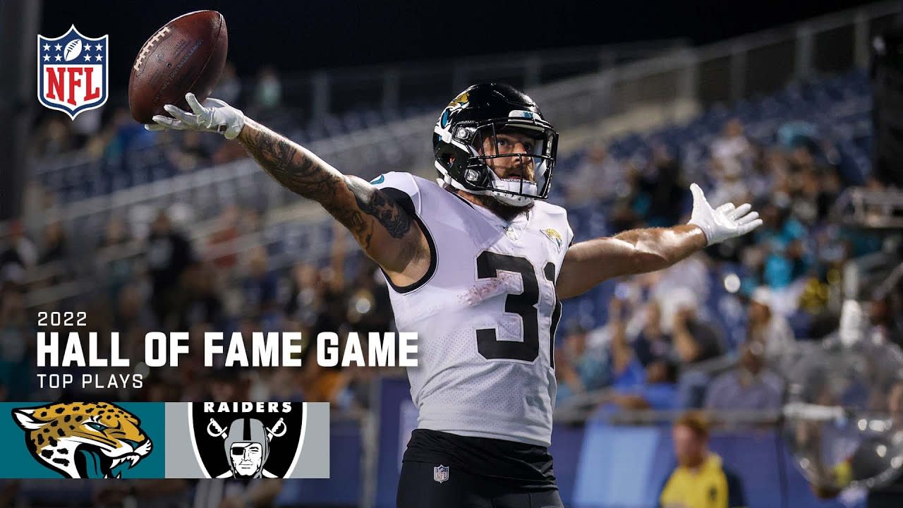 Hall of Fame Game: Raiders-Jaguars to launch NFL preseason 