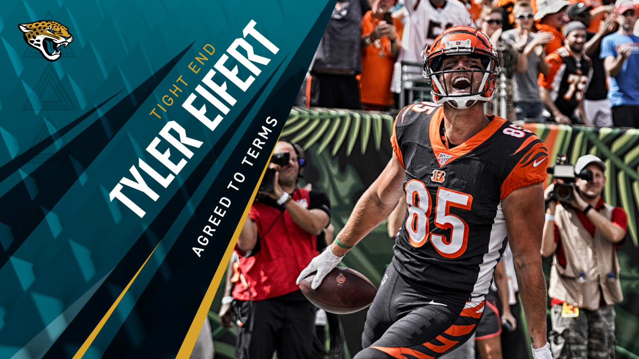 Report: Jaguars expected to decline team option for TE Tyler Eifert - Big  Cat Country