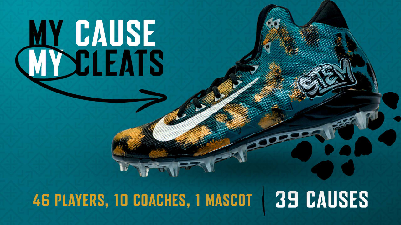 Jaguars Celebrate Unboxing Day for NFL's Annual My Cause My Cleats Campaign