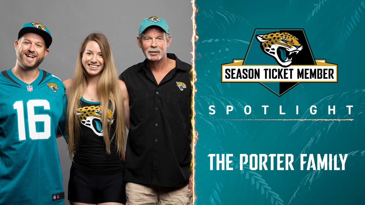 Jaguars Season Ticket Member Spotlight: The Porter Family