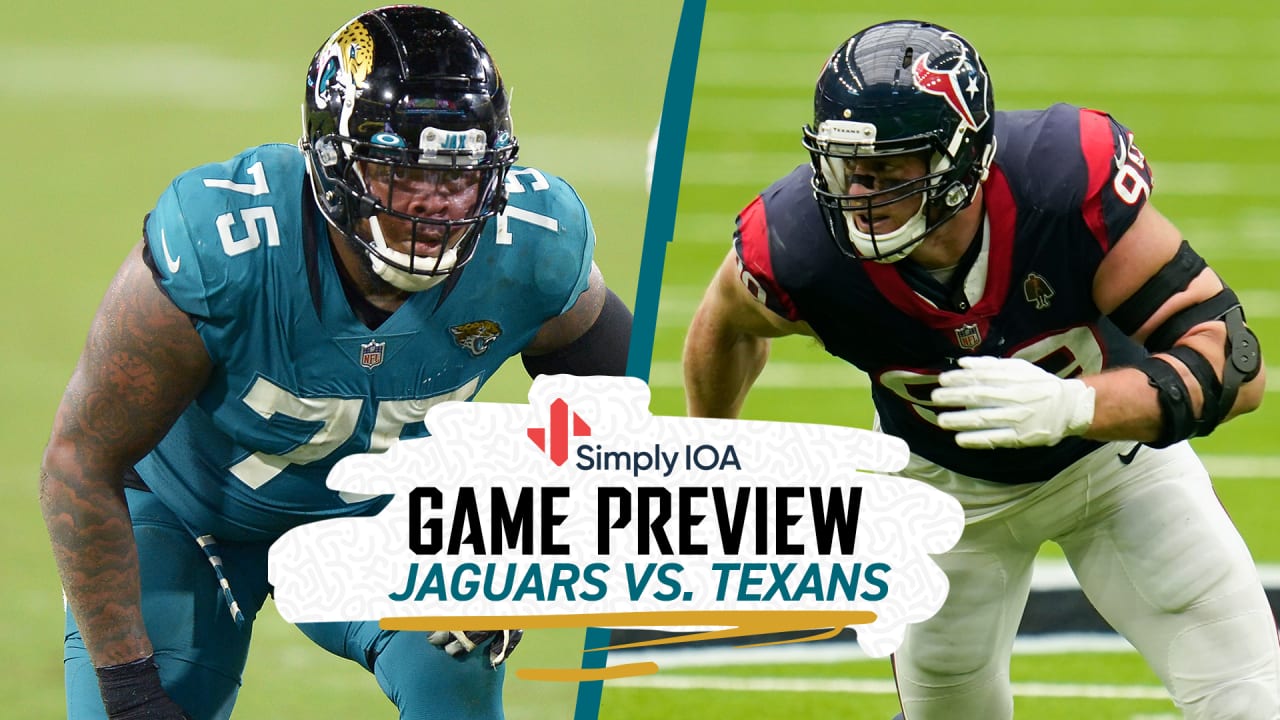 Game Preview Jaguars vs. Texans