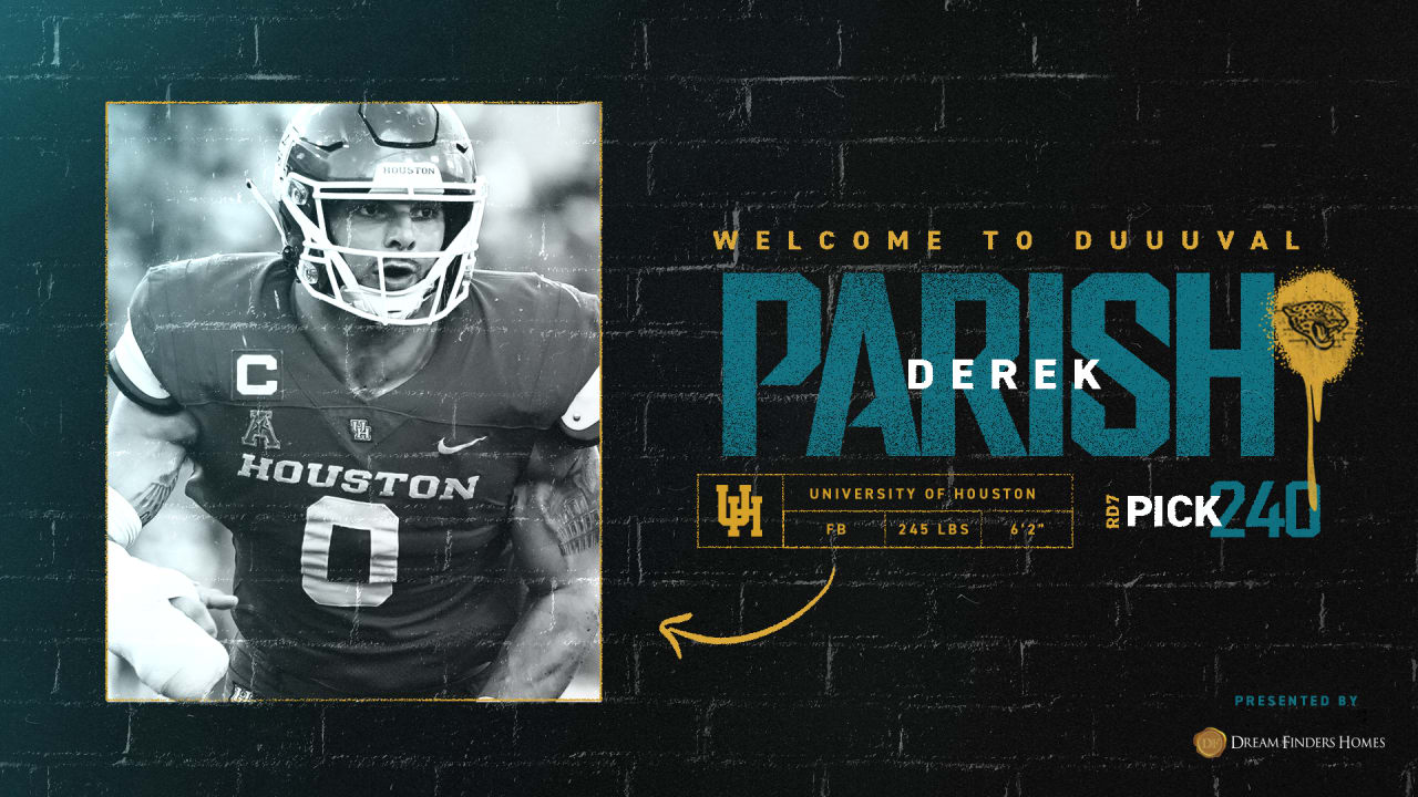 2023 NFL Draft: Jaguars Select Derek Parish with Pick 240 Overall