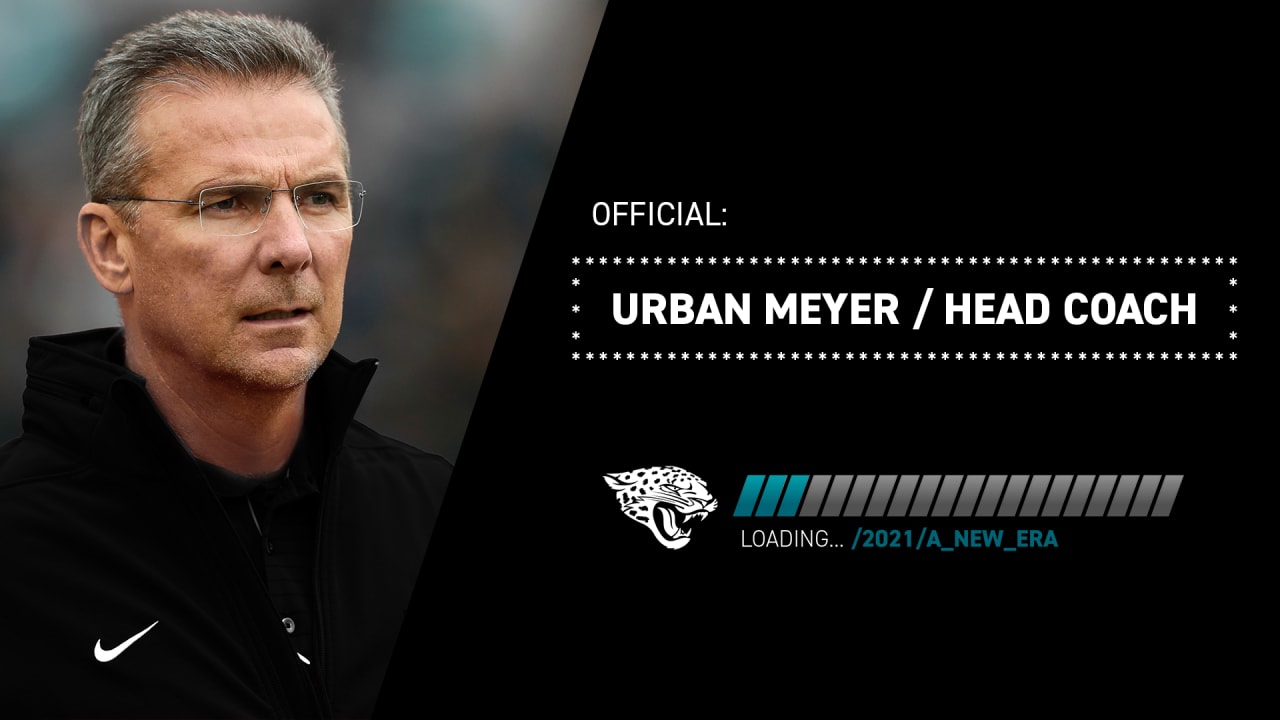 Urban Meyer appointed Jaguars head coach