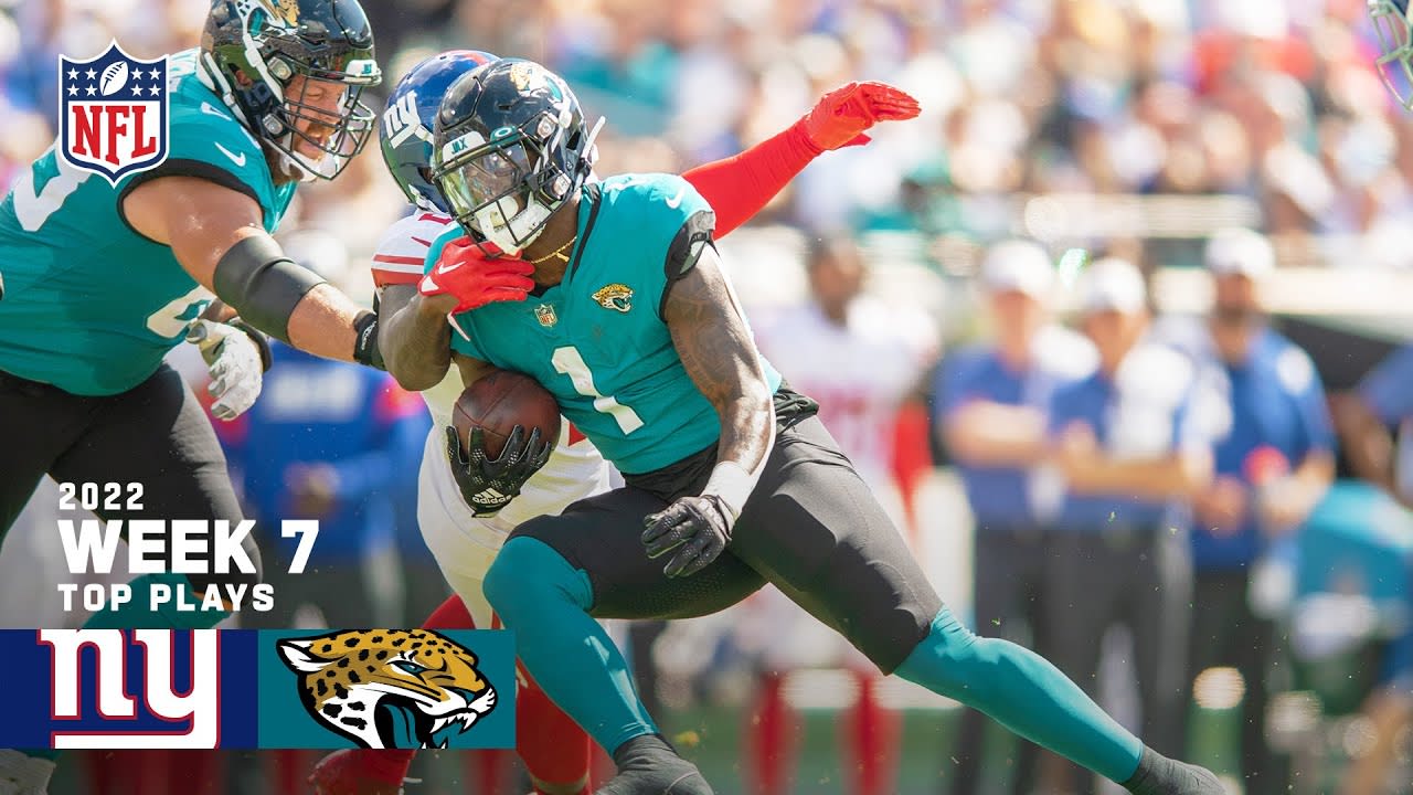 Jaguars vs. Giants score, game recap, highlights from NFL Week 7