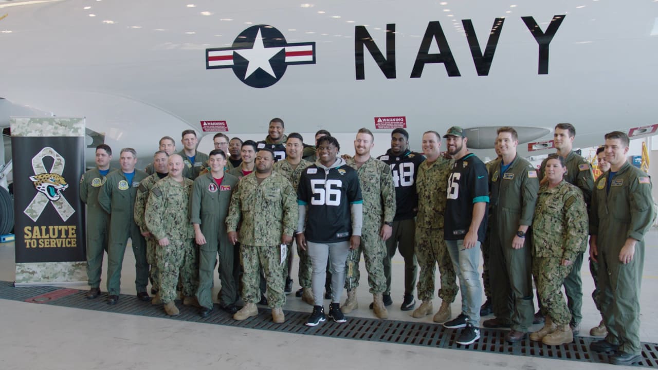 Personalized NFL Jacksonville Jaguars Special Salute To Service