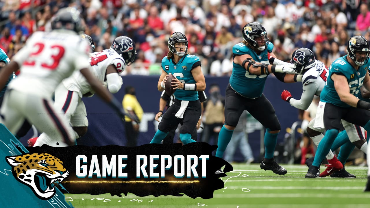 New coach, new QB, same bad Jaguars in 37-21 loss to Texans