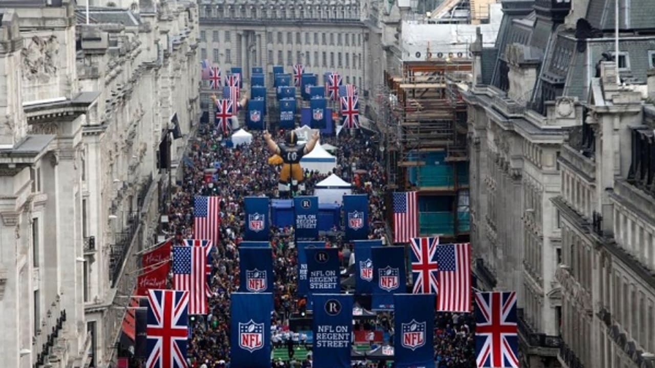 The Jaguars return for NFL on Regent Street