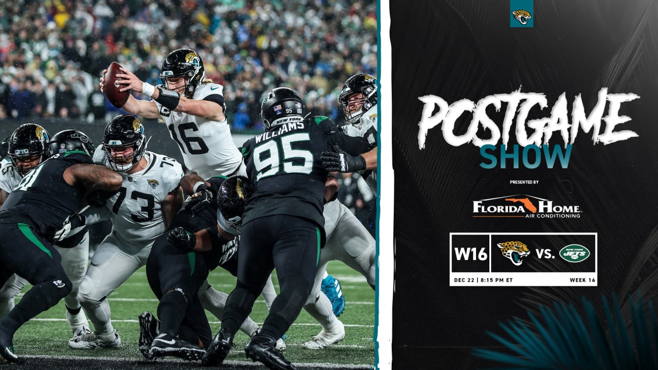 Jacksonville Jaguars (38) vs. Los Angeles Chargers (10), Postgame Show