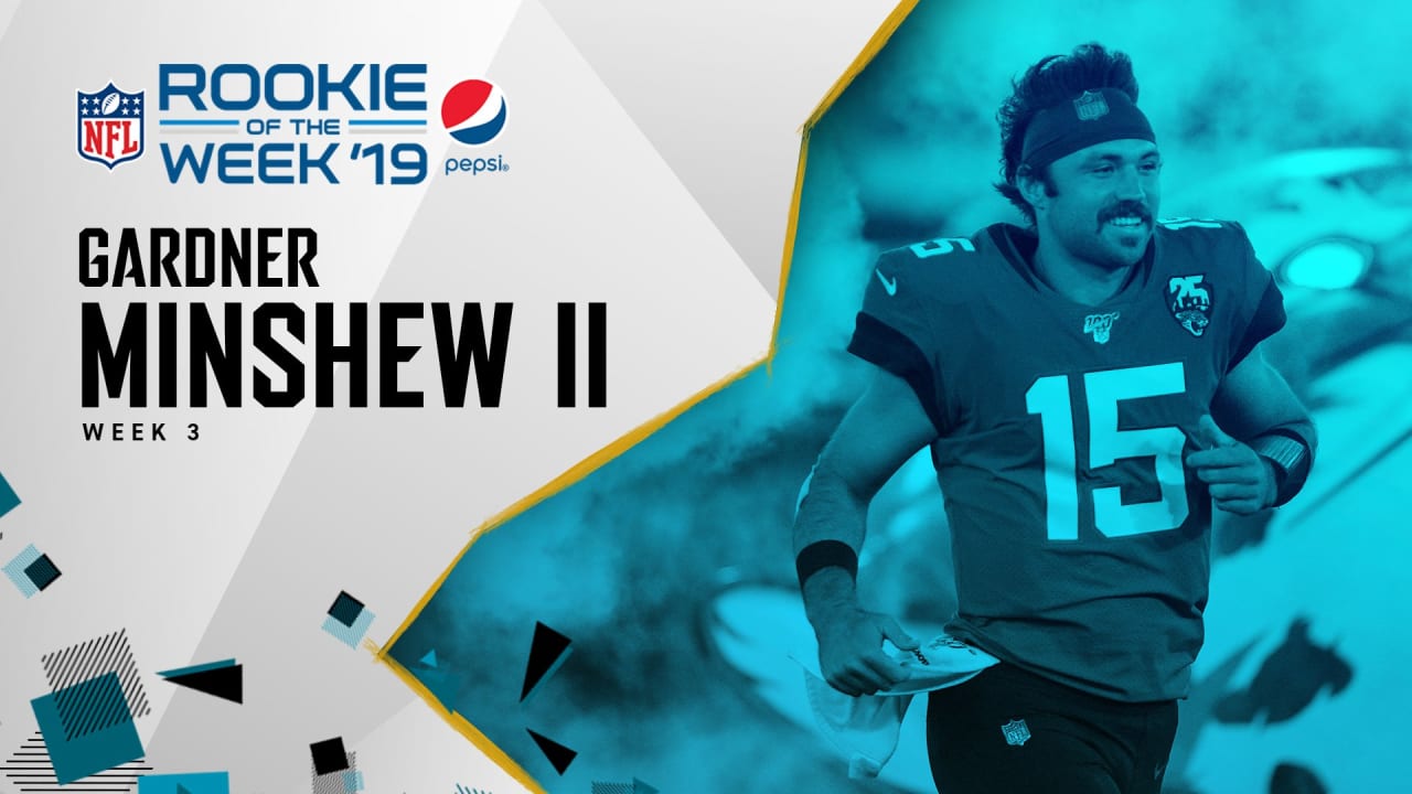 Jacksonville Jaguars rookie Gardner Minshew gets popped in