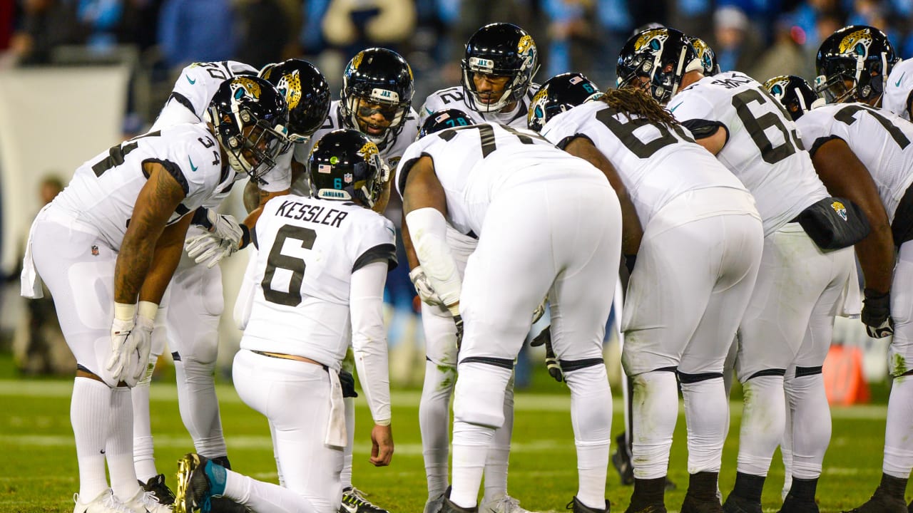 Jacksonville Jaguars strong safety Ronnie Harrison (36) and Jacksonville  Jaguars cornerback Tre …