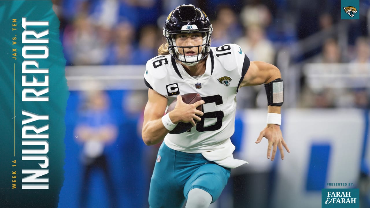 Trevor Lawrence injury update: Jaguars QB questionable for Week 17