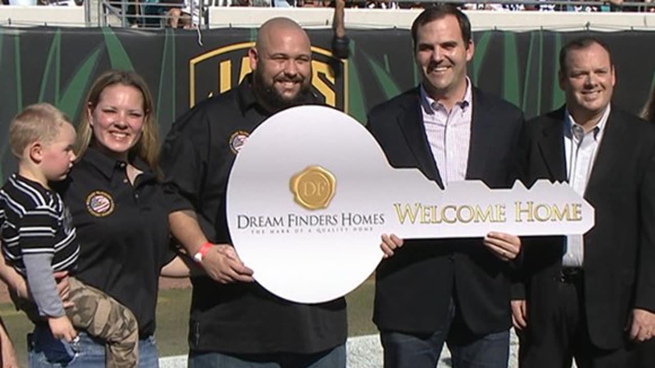 Dream Finders Homes sponsors all Jaguars' practice facilities