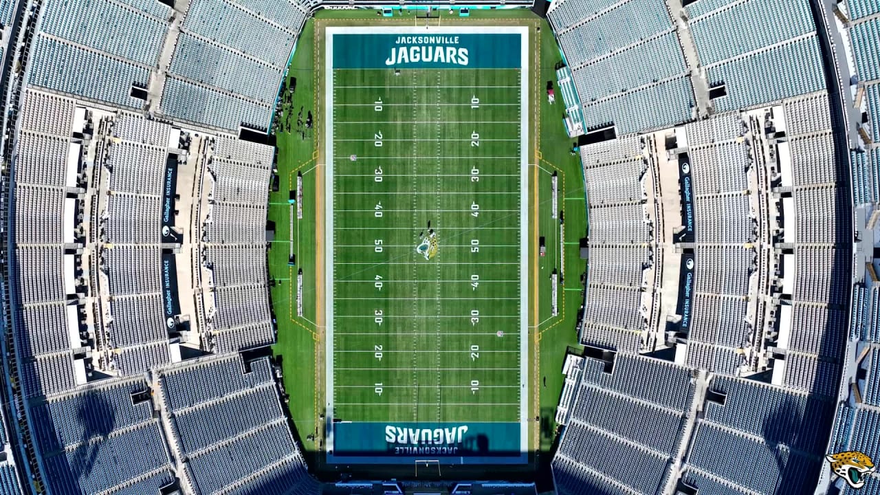 TEAL endzones at TIAA Bank Field for Week 18 vs. Titans!