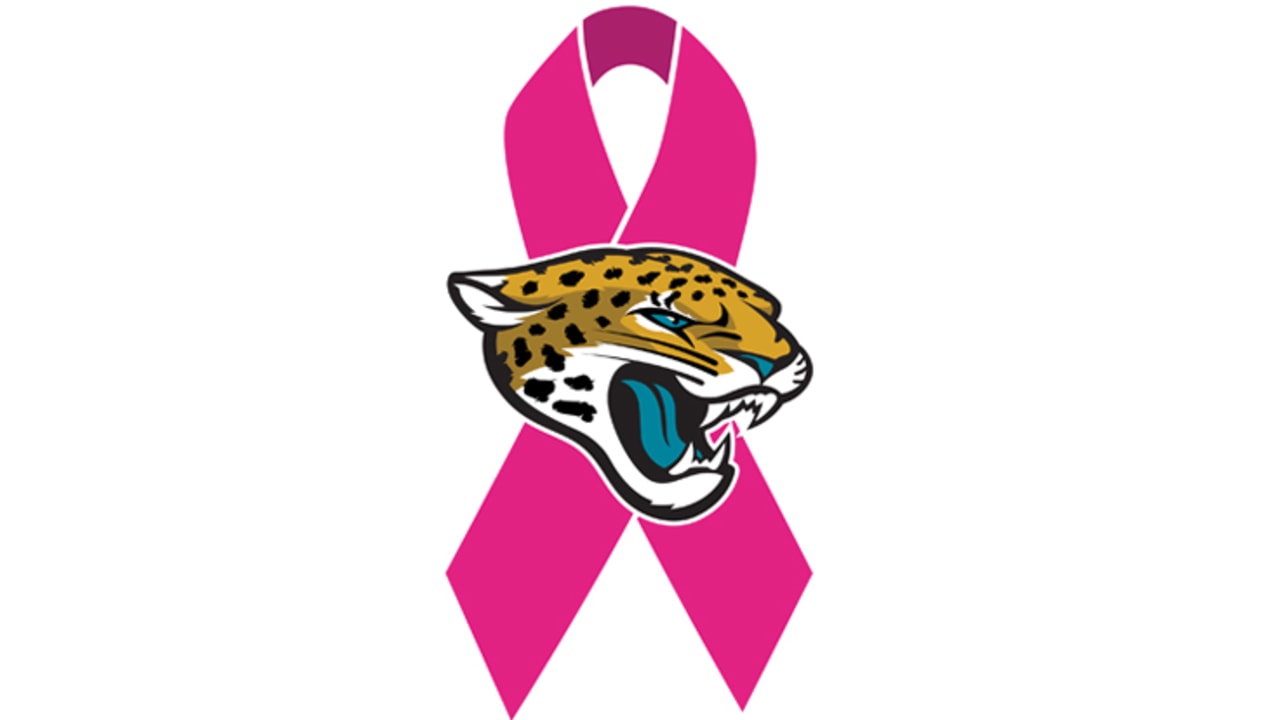 Reebok Jacksonville Jaguars Black-Pink Breast Cancer Awareness Cuffed Knit  Beanie