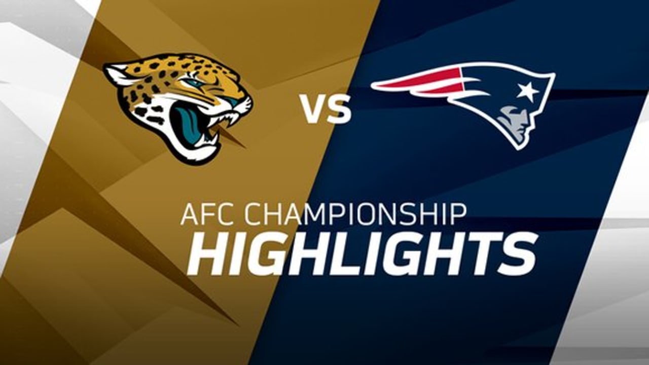 AFC Championship Game 2018 Final Score, Highlights from Jaguars vs.  Patriots, News, Scores, Highlights, Stats, and Rumors