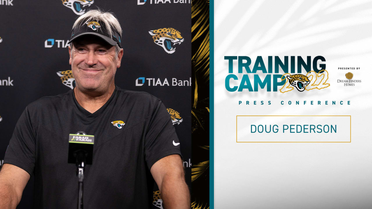 Jacksonville Jaguars Head Coach Doug Pederson during Training Camp