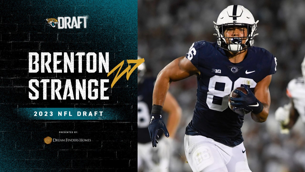 Penn State TE Brenton Strange Selected By Jaguars In Round 2 Of 2023 ...