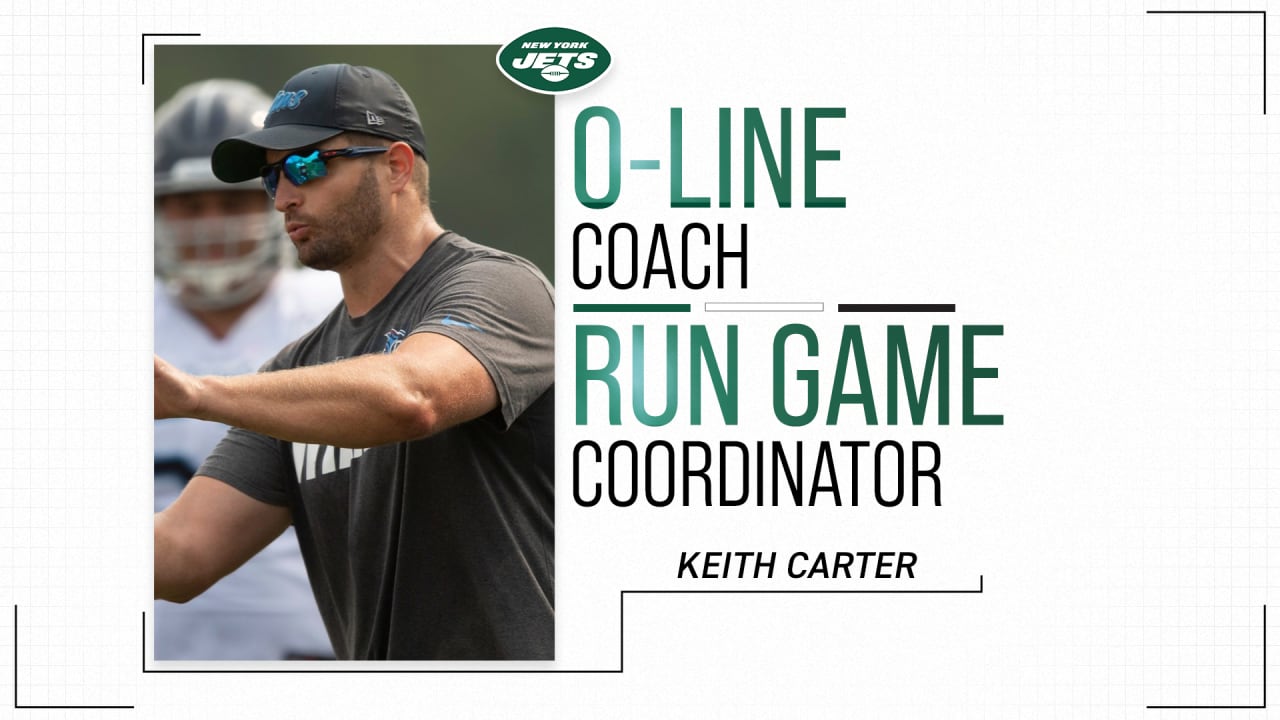 Jets Hire Keith Carter as O-Line Coach / Run Game Coordinator