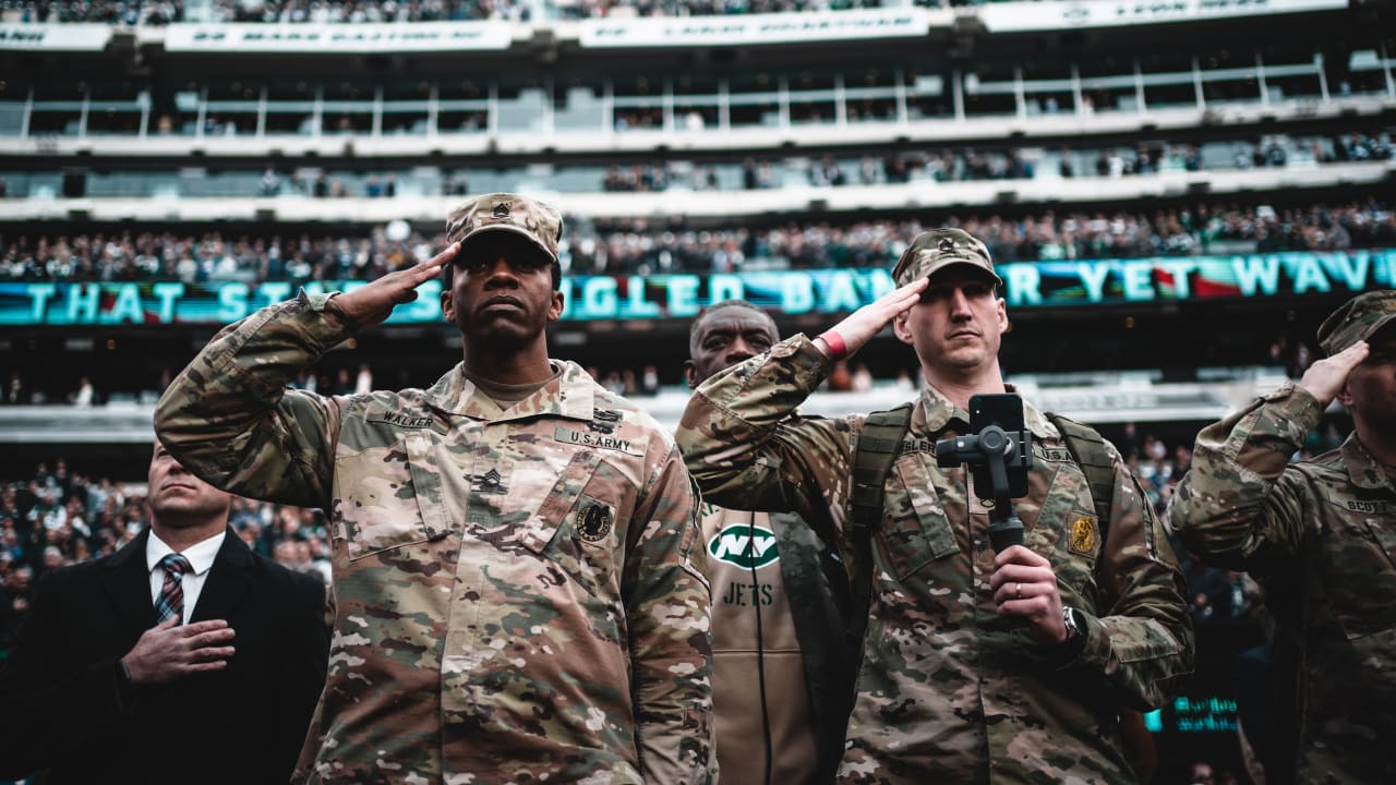 Salute to Service: Jets Honor the Armed Forces