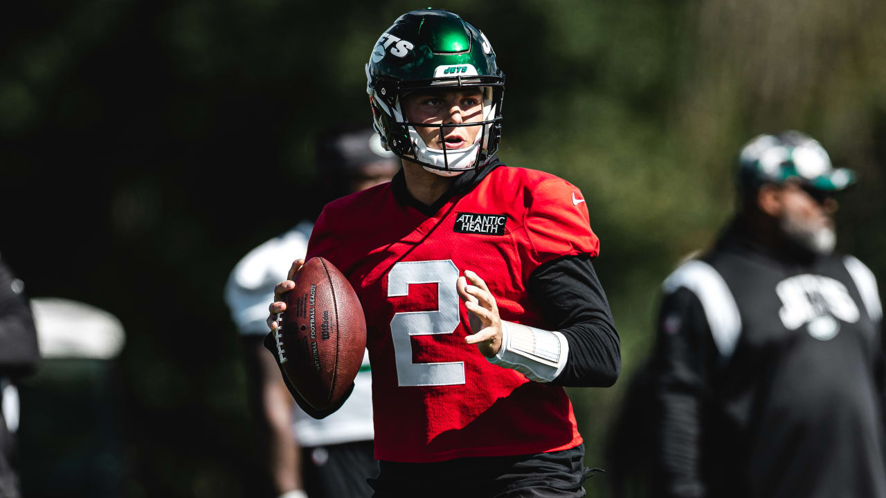 New York Jets QB Zach Wilson praises rookie WR Garrett Wilson