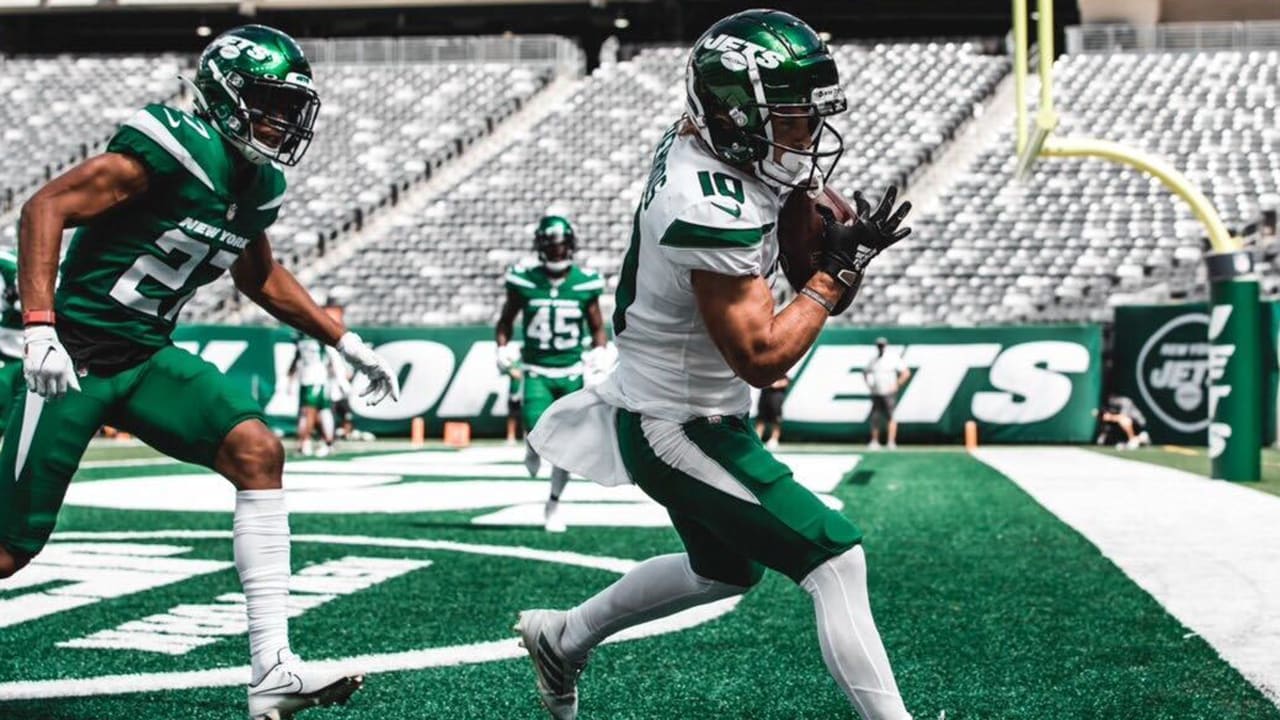 new york jets green and white scrimmage