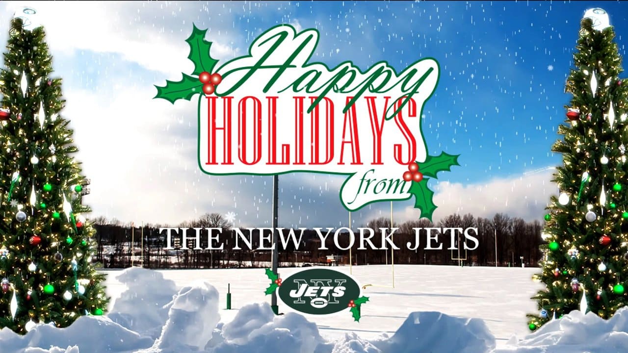 Happy Holidays from the New York Jets