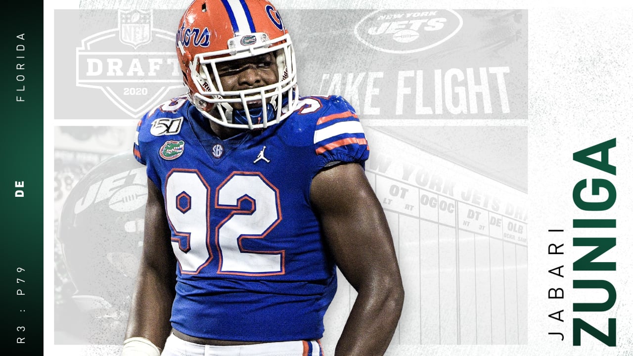 2020 NFL Draft: Jets Select Jabari Zuniga, Florida, 79th-overall Pick