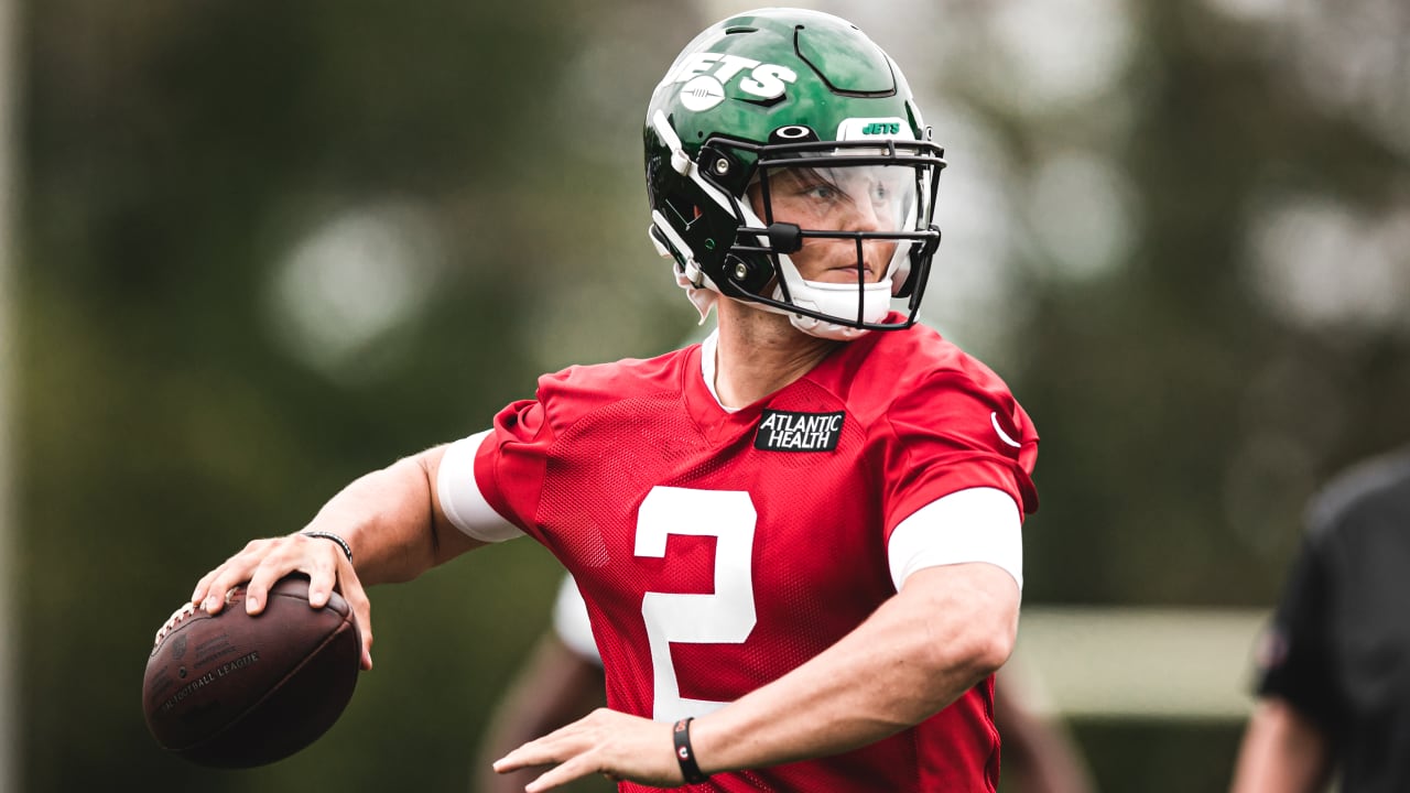 Zach Wilson a no-show for Jets training camp