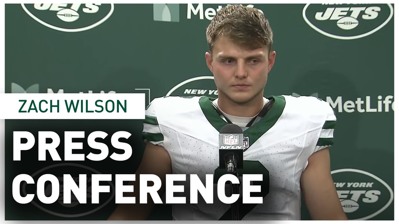 QB Zach Wilson Postgame Press Conference