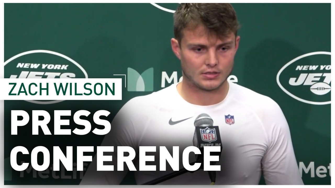 QB Zach Wilson Postgame Press Conference | Jets at Giants