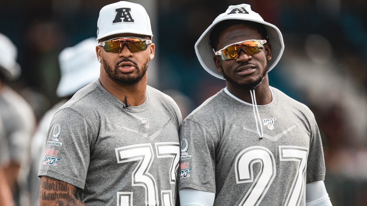 Pro Bowl  Justin Hardee Wears a GoPro During AFC Practice