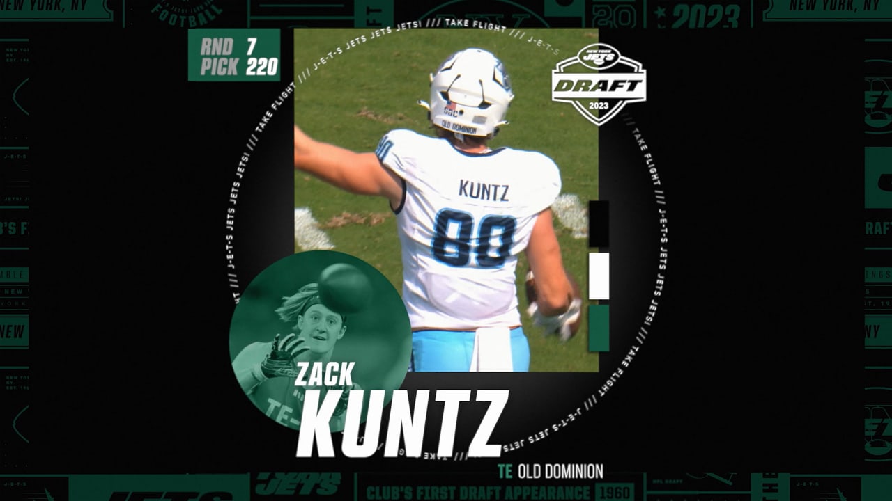 2023 Draft Old Dominion TE Zack Kuntz Highlight