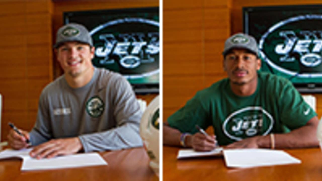 Hackenberg, Peake Sign Jets Contracts