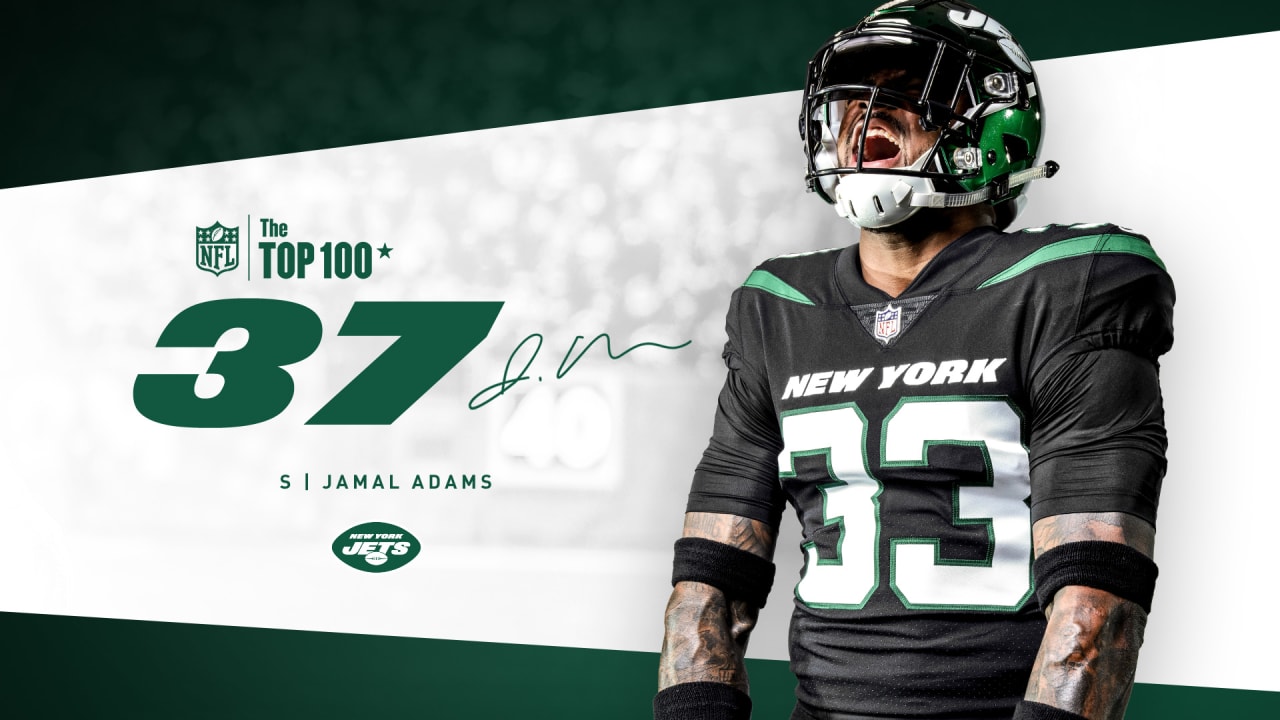 jamal adams white jets jersey