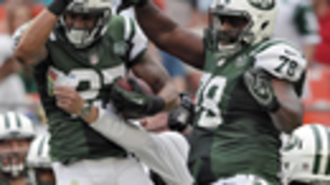 Let's give Jets defensive tackle Leger Douzable's sack dance a