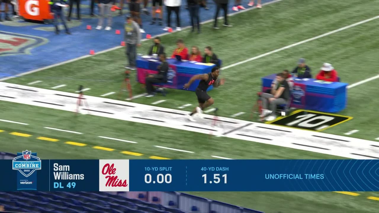 NFL Combine 2022: Fastest 40-yard dash times by edge rushers