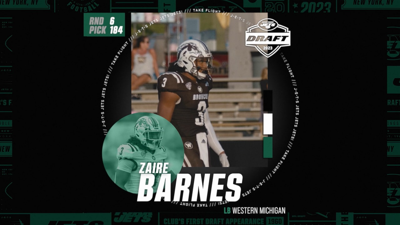 BREAKING: Zaire Barnes DRAFTED By The New York Jets