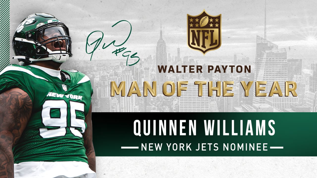 Quinnen Williams Named Jets Nominee for Walter Payton Man of the Year