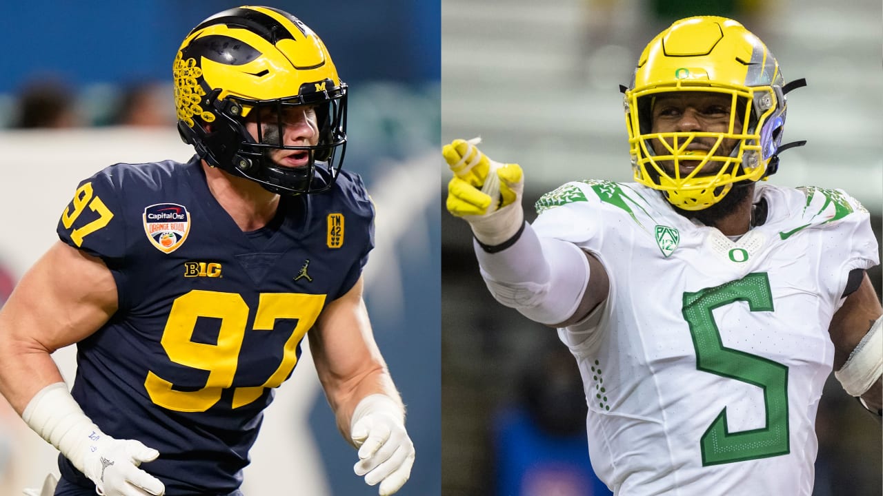 NFL Draft 2022 Top 25: Aidan Hutchinson or Kayvon Thibodeaux