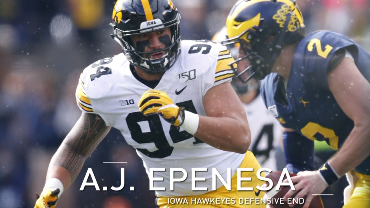 Iowa defensive end A.J. Epenesa drafted