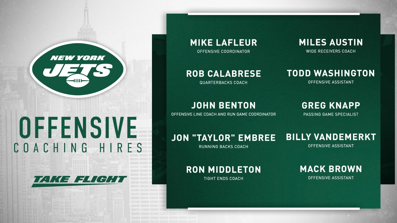 Mike LaFleur Named Jets' Offensive Coordinator